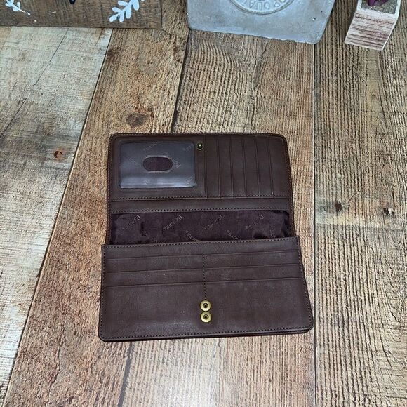 Floral leather multicolor Rolf’s wallet - Picture 7 of 10